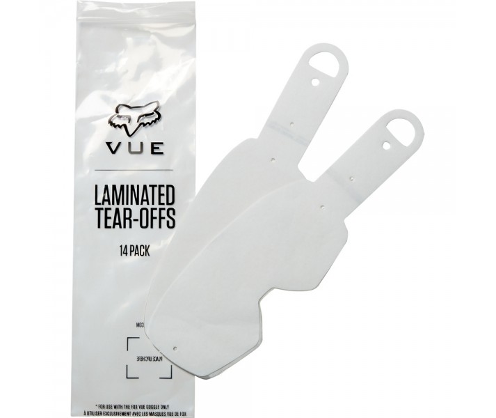 Lente Màscara Fox Vue Laminated Tear Offs Transparente |23400-012|