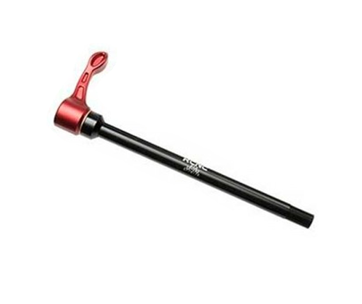 Eje pasante delantero KCNC KQR07 PressClick 15mm R.Shox 110mm Rojo