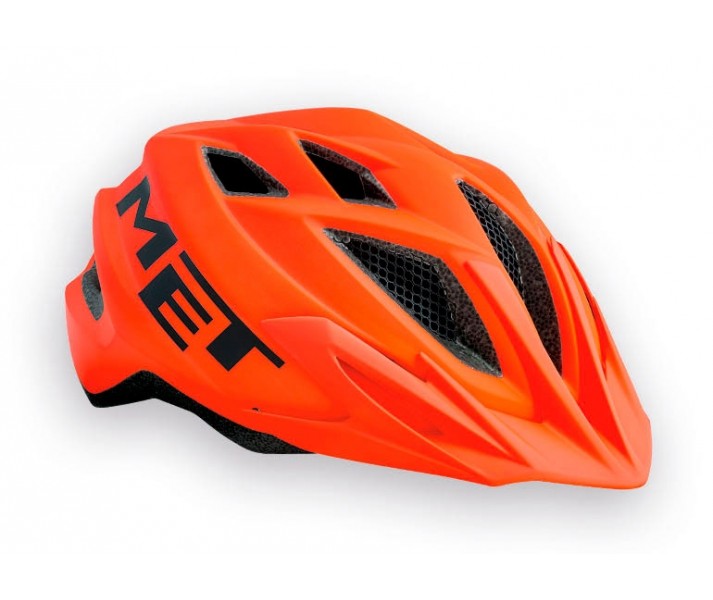 Casco Met Crackerjack Infantil Naranja