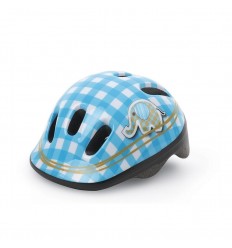 Casco Infantil Polisport Baby Talla 44-48 Elefante Blanco Azul