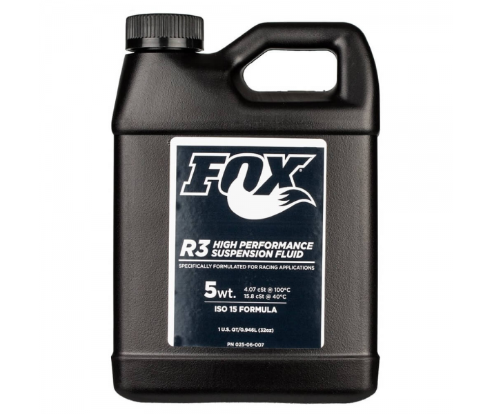 Aceite Suspensión Fox Fluid R3 5WT ISO 15 (1 litro )