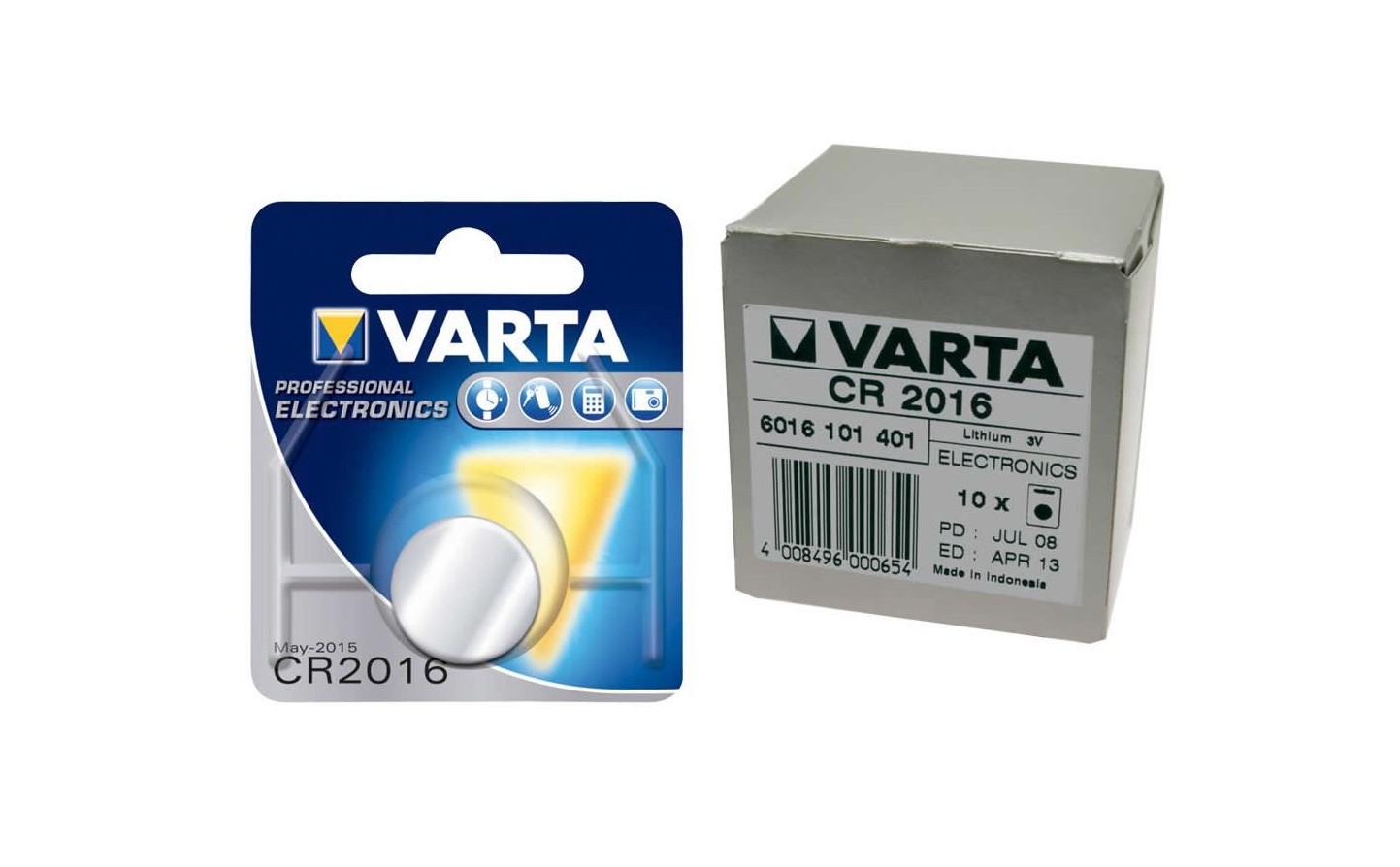 VARTA-CR2016 varta pila boton litio cr-2016 3v