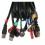 Juego 4 Cables Compex 8 Pins-Snap