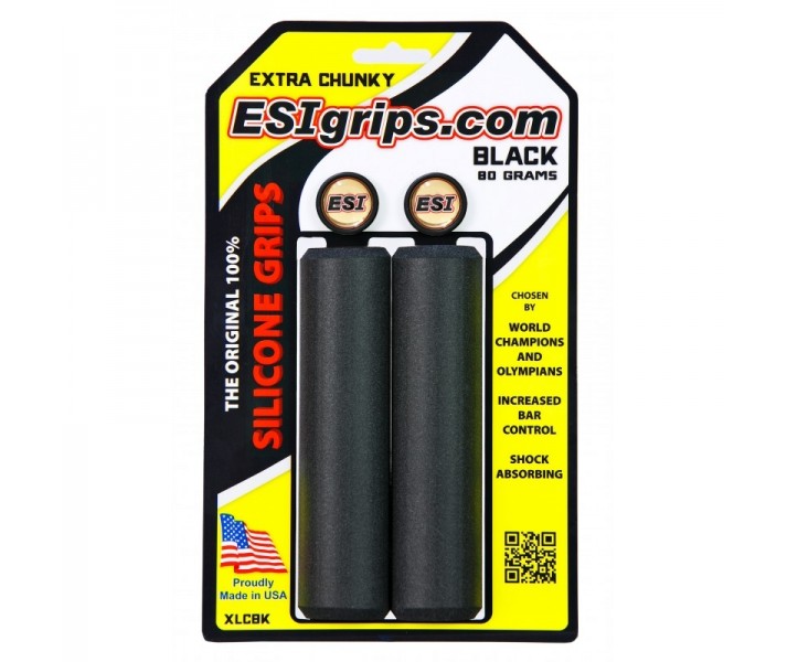 Puños MTB ESIGRIPS Extra Chunky negro| XLCBK