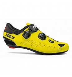 zapatillas sidi genius 10 amarillo fluo/negro