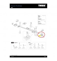 Soporte Delantero Rueda Thule Proride 598