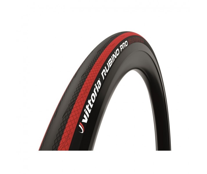 Cubierta Vittoria Rubino Pro Iv 25-622 Rojo/Negro G2.0