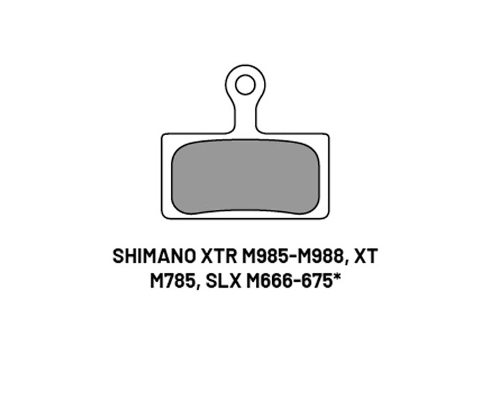 Pastillas de Freno Disco Shimano G05S-RX XTR-XT-SLX-Deore XT-SLX