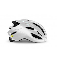 Casco Met Rivale Mips Blanco Brillo