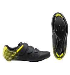 Zapatillas Northwave Core 2 Negro-Amarillo Fluor