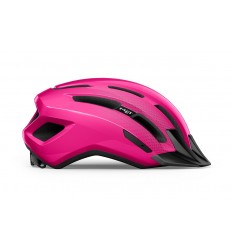 Casco Met Downtown Rosa Brillo