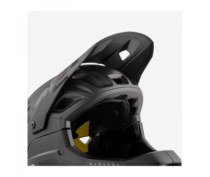 Visera Met Para Casco Parachute Mcr Negro S-M