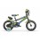 Bicicleta Infantil MBM Rockstar 14' Negro-Verde