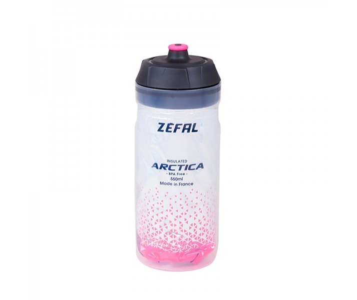 Bidón Zéfal Arctica 55 Plata/Rosa Claro 550ml