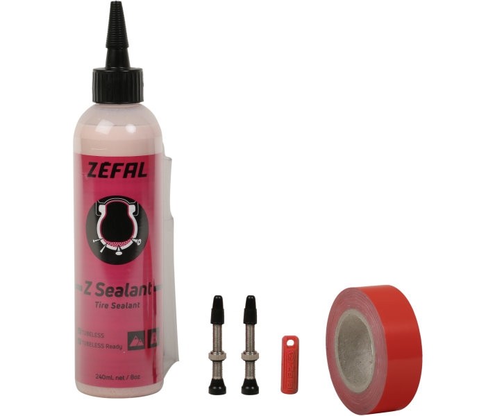 Kit Tubeless Zéfal 9m-20mm Valvula Presta 40mm