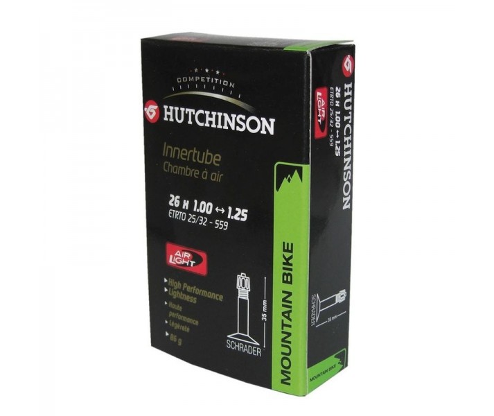 Camara Hutchinson Air Light 26X1.70/2.10 Valvula Presta