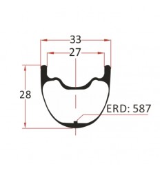 Jgo. Ruedas Progress GP:01 29 15x100/12x142 33mm SH Amarillo