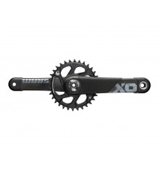 Juego de platos y biela Sram X01 DH DUB83 Negro