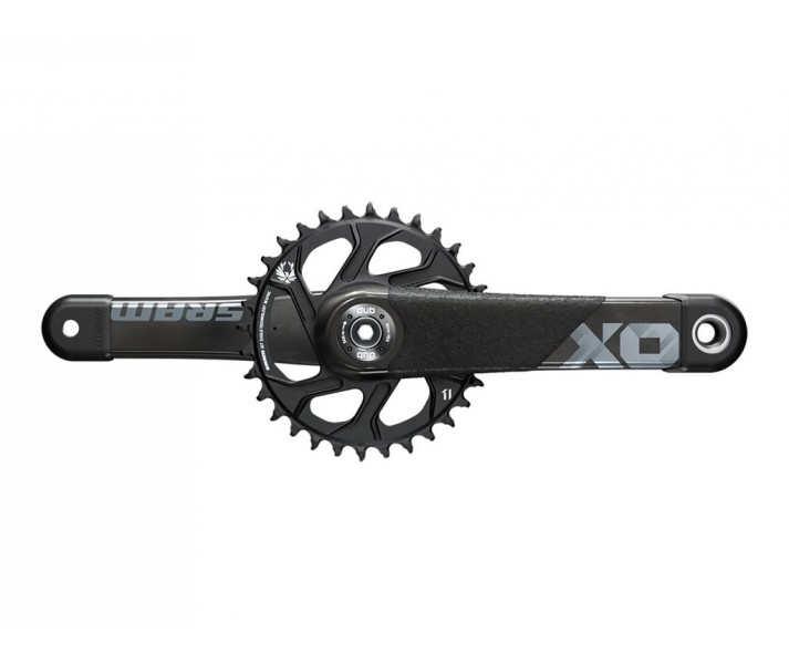 Juego de platos y biela Sram X01 DH DUB83 Negro