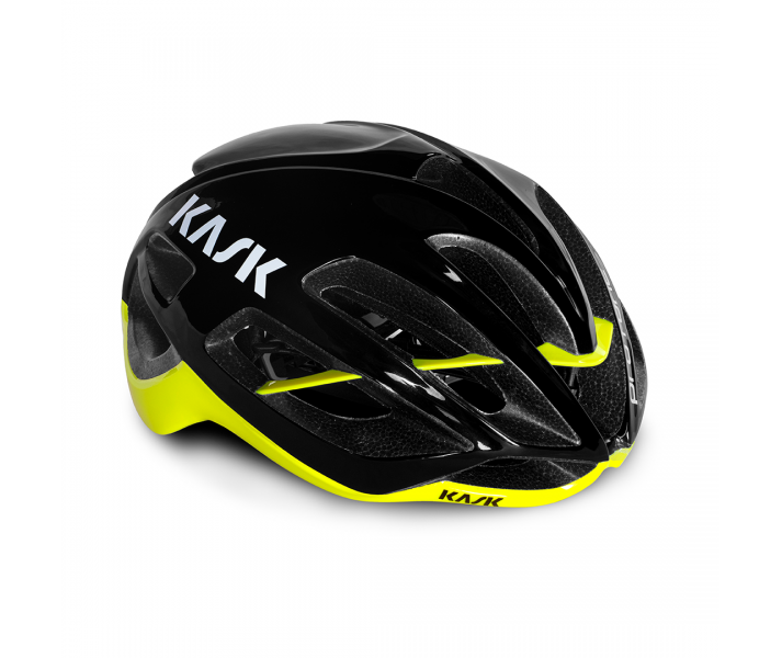 Casco KASK PROTONE Negro/Amarillo