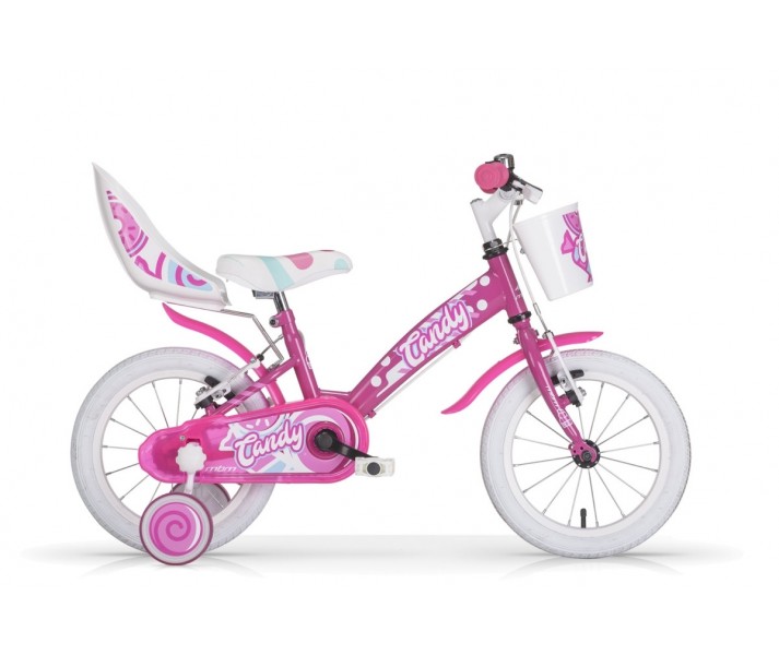 Bicicleta Infantil MBM Candy 16' Rosa