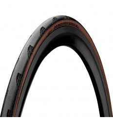 Cubierta Continental Grand Prix 5000 S 700X28 Tubeless Ready Plegable Negro/Transparente 28-622