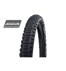 Cubierta Schwalbe Johnny Watts 29X2.60 Hs604 Perf Snakeskin Raceguard Addix Plegable Negro 65-622