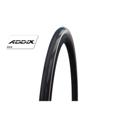 Cubierta Schwalbe Pro One 700X28C Hs493 Evo V-Guard Addix Race Tubeless Plegable Negr/Transl. 28-622