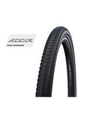 Cubierta Schwalbe Marathon Almotion 28X1.50 Hs603 Evo Raceguard Addix Tubeless Pleg. Neg.Refl.40-622