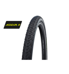 Cubierta Schwalbe Marathon E-Plus 28X1.50 Hs498 Perf Twinskin Smart Dualg. Addix Rig. Neg.Ref.40-622