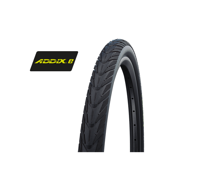 Cubierta Schwalbe Energizer Plus 28X2.15 Hs492 Performance Twinskin Greenguard Addix E Negro 55-622