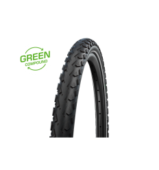 Cubierta Schwalbe Land Cruiser Plus 28X2.15 Hs450 Active Punctureg. Twinskin Rig. Negro Refl. 55-622