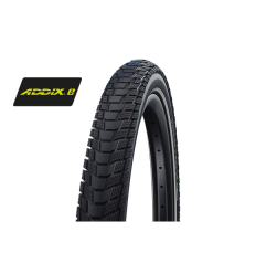 Cubierta Schwalbe Pick-Up 24X2.35 Hs609 Perf Super Defense Twinskin Addix E Rigida Negro Refl.60-507