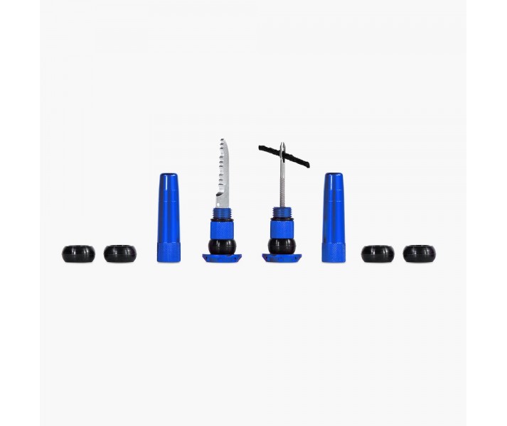 Kit Mechas Muc-Of Reparacion Tubeless Para Manillar Azul