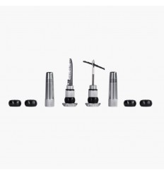 Kit Mechas Muc-Of Reparacion Tubeless Para Manillar Plata