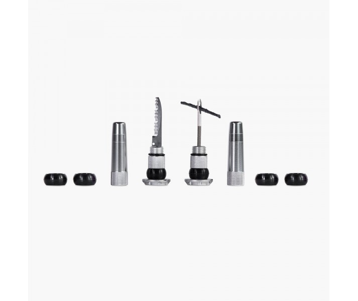 Kit Mechas Muc-Of Reparacion Tubeless Para Manillar Plata