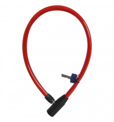 Cable Antirrobo OXC Hoop Rojo 4x600mm