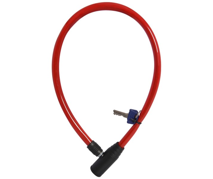 Cable Antirrobo OXC Hoop Rojo 4x600mm