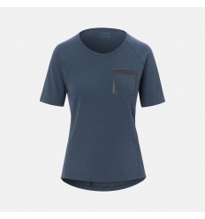 Jersey Giro Venture Mujer Portaro Gris