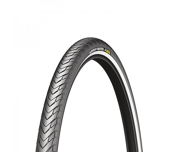 Cubierta Michelin Protek Max 700X47 Racing Line Rigida Negro 47-622