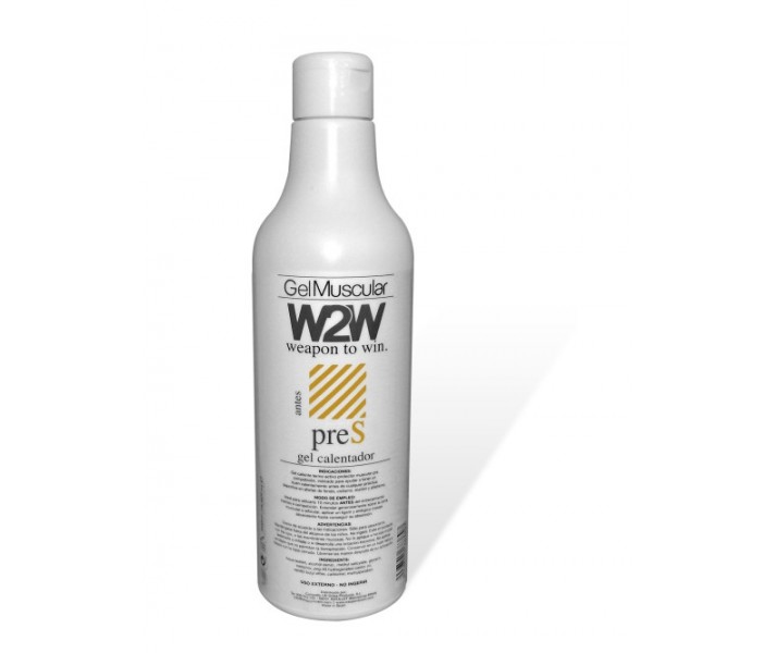 Gel W2W Termo Activador Muscular Precompetición 500ml