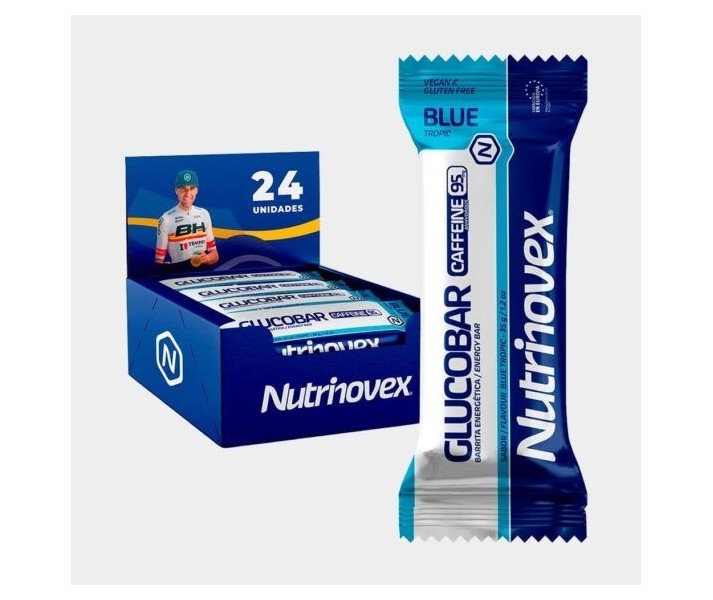 Caja 24 ud Barritas Nutrinovex Glucobar Blue tropic 35g