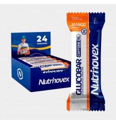 Caja de 25 Barritas Nutrinovex Glucobar Mango mandarina 35g