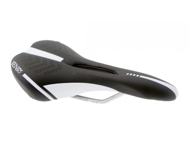 Sillín VELO Senso Sport 3274 Hueco Negro/Blanco