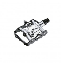 Pedales Mixtos VP Components Dual Aluminio SPD Negro