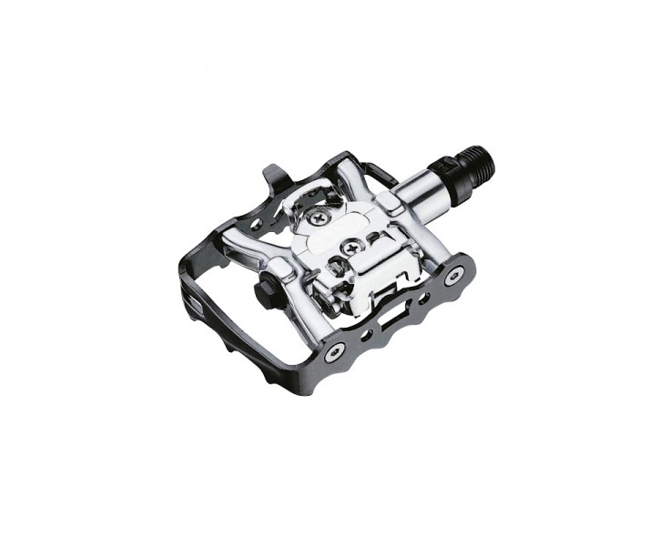 Pedales Mixtos VP Components Dual Aluminio SPD Negro