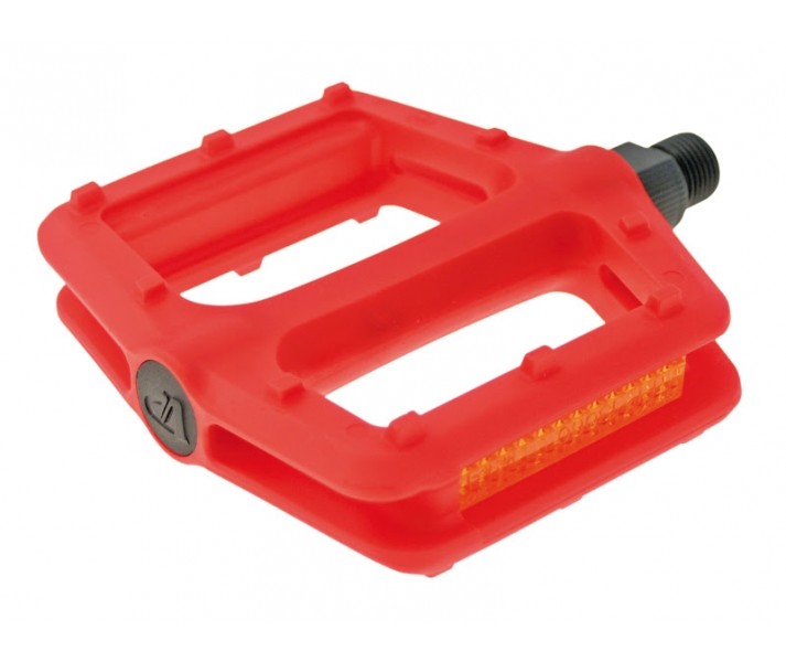 Pedales VP Components Nylon Freeride-BMX Rojo