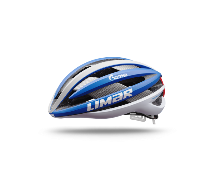 Casco Limar Air Pro Blanco/Azul Gazprom L