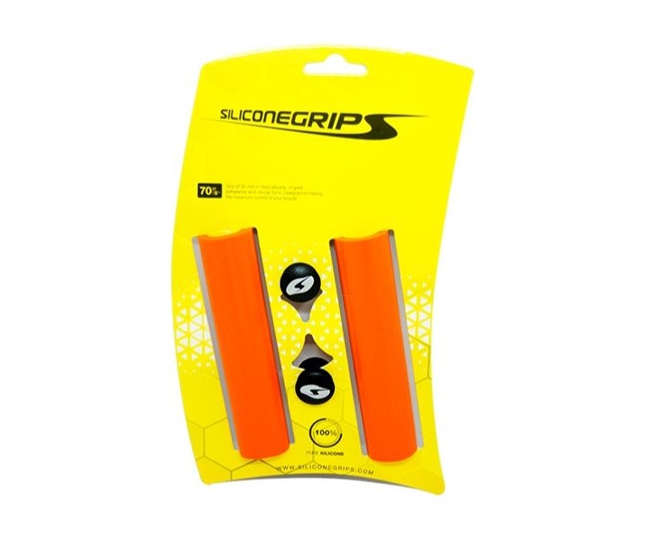 Puños SiliconeGrips Silicona Naranja