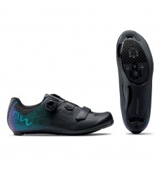 Zapatillas Northwave Storm Carbon 2 Negro/Iridescent